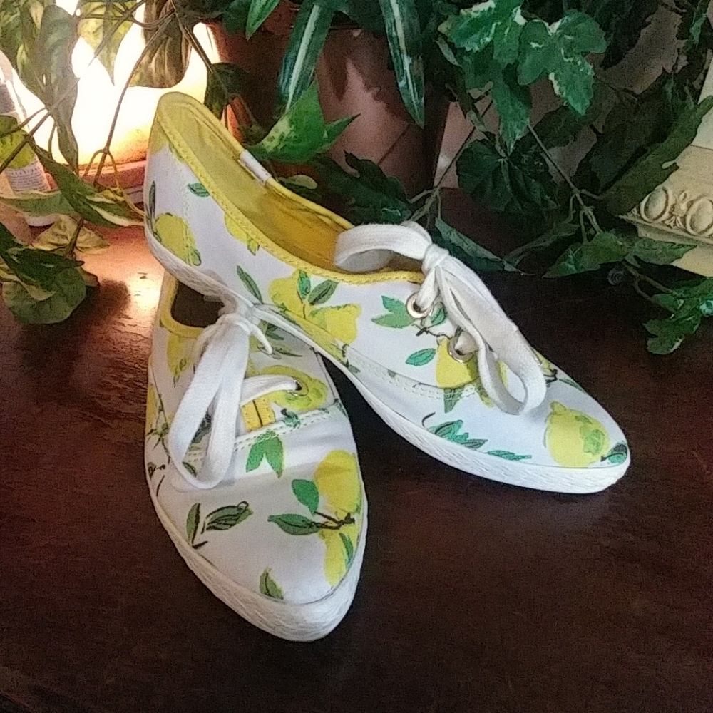 🍋 Kate Spade Lemon Keds 🍋